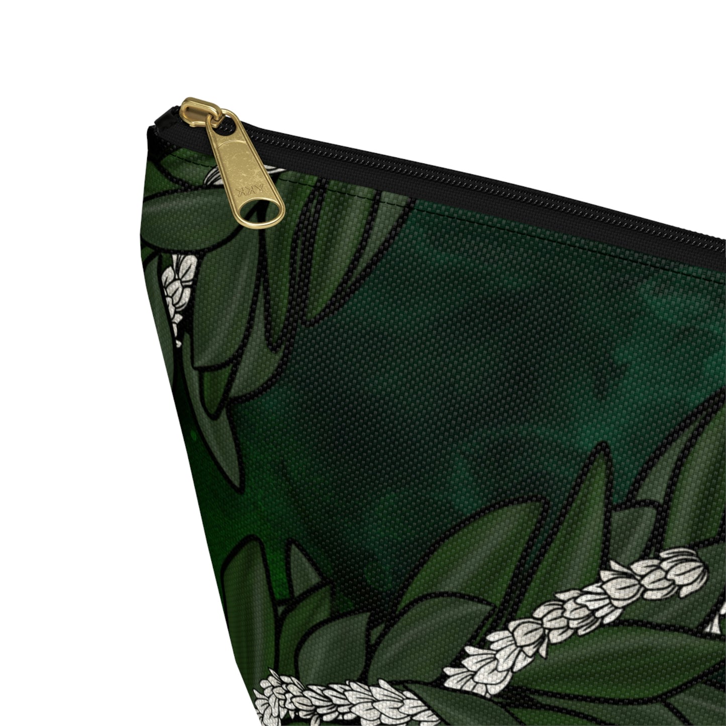 Pikake Maile Lei Accessory Pouch w T-bottom