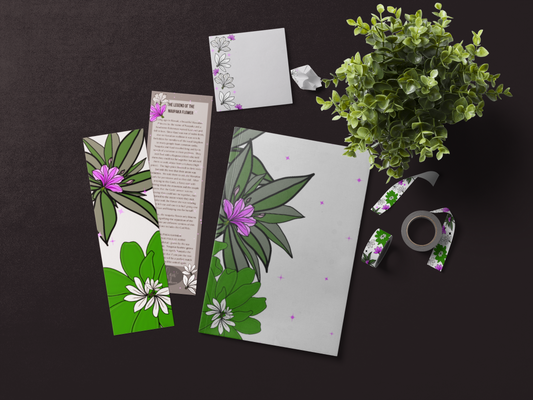 Naupaka Kuahiwi a me Naupaka Kahakai Stationery Collection