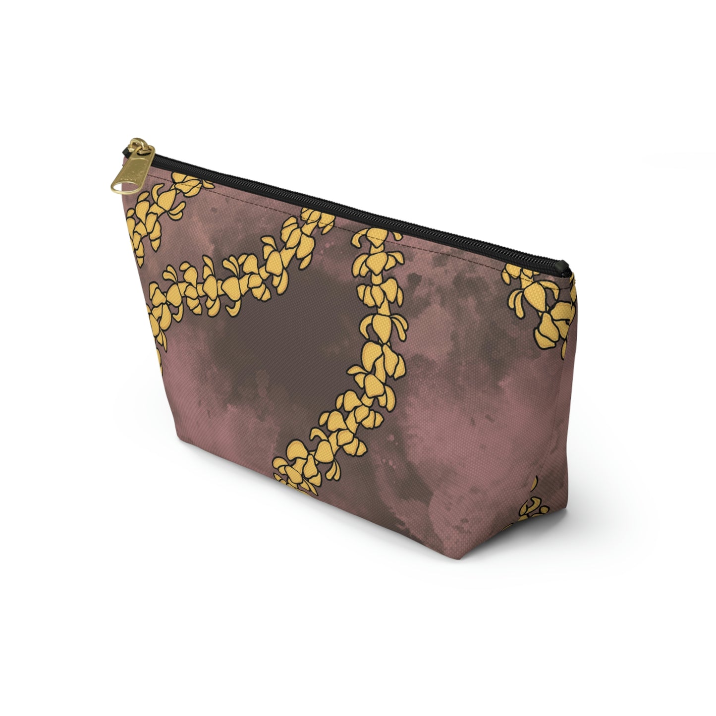 Puakenikeni Watercolor Accessory Pouch w T-bottom
