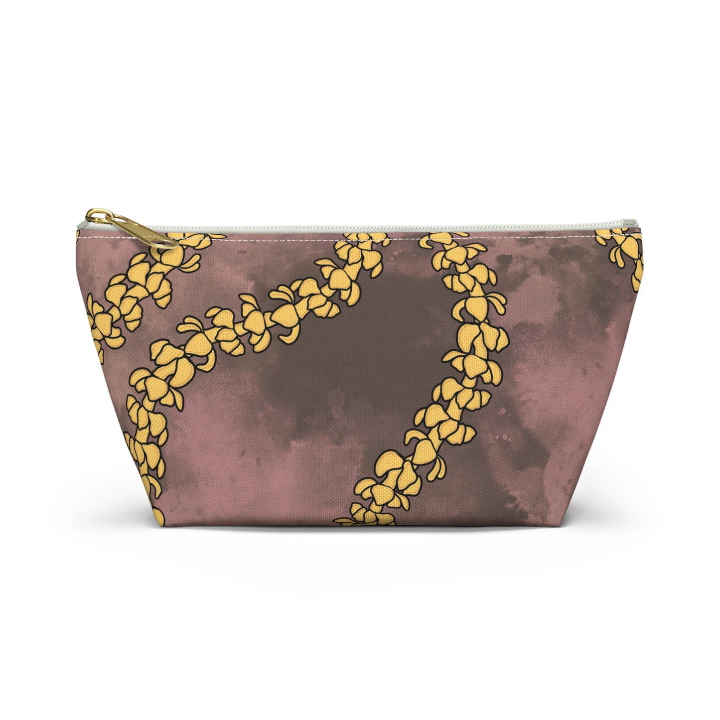 Puakenikeni Watercolor Accessory Pouch w T-bottom