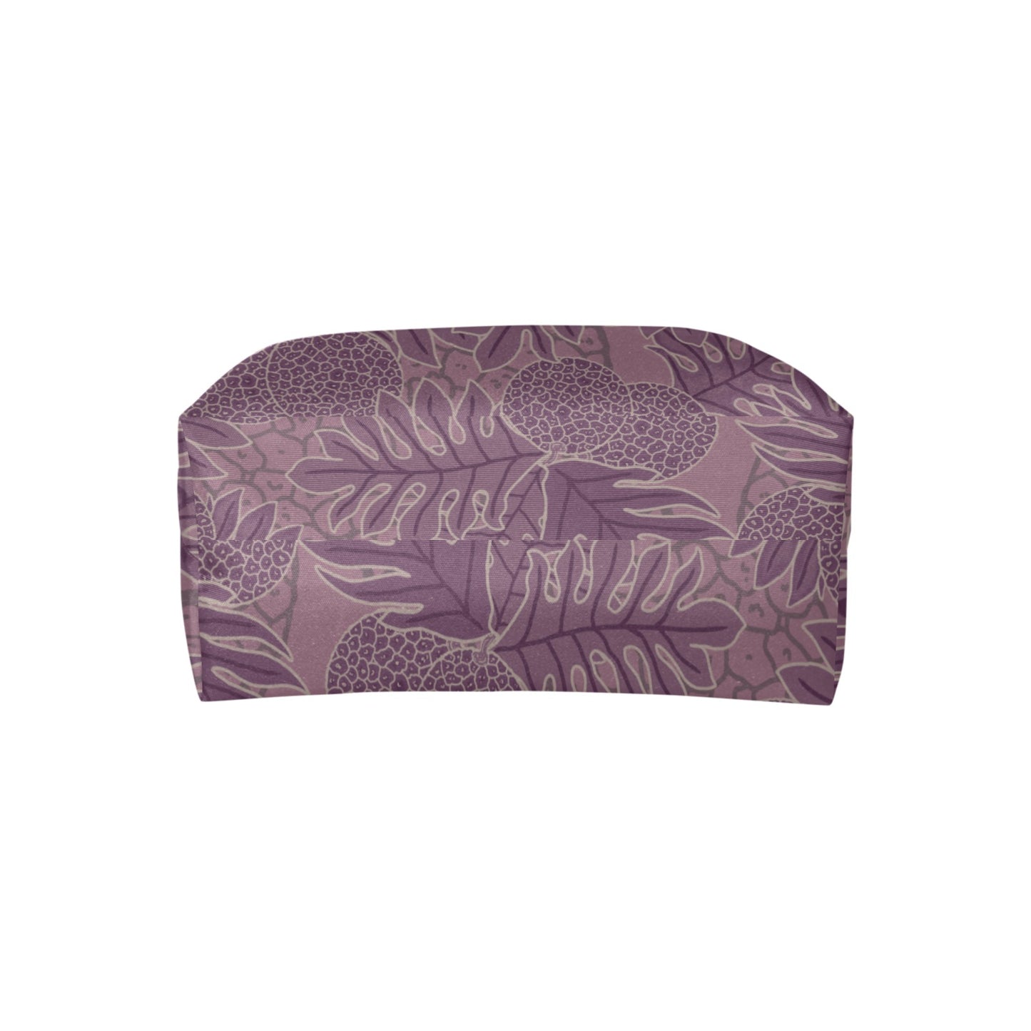 Ulu Breadfruit Hawaiian Print Purple Single Shoulder Handbag