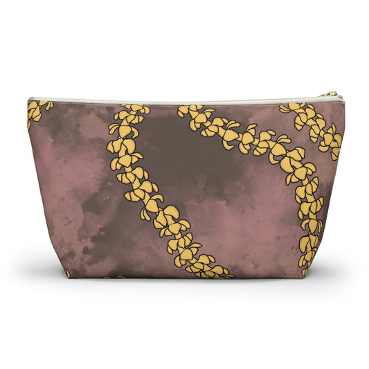 Puakenikeni Watercolor Accessory Pouch w T-bottom