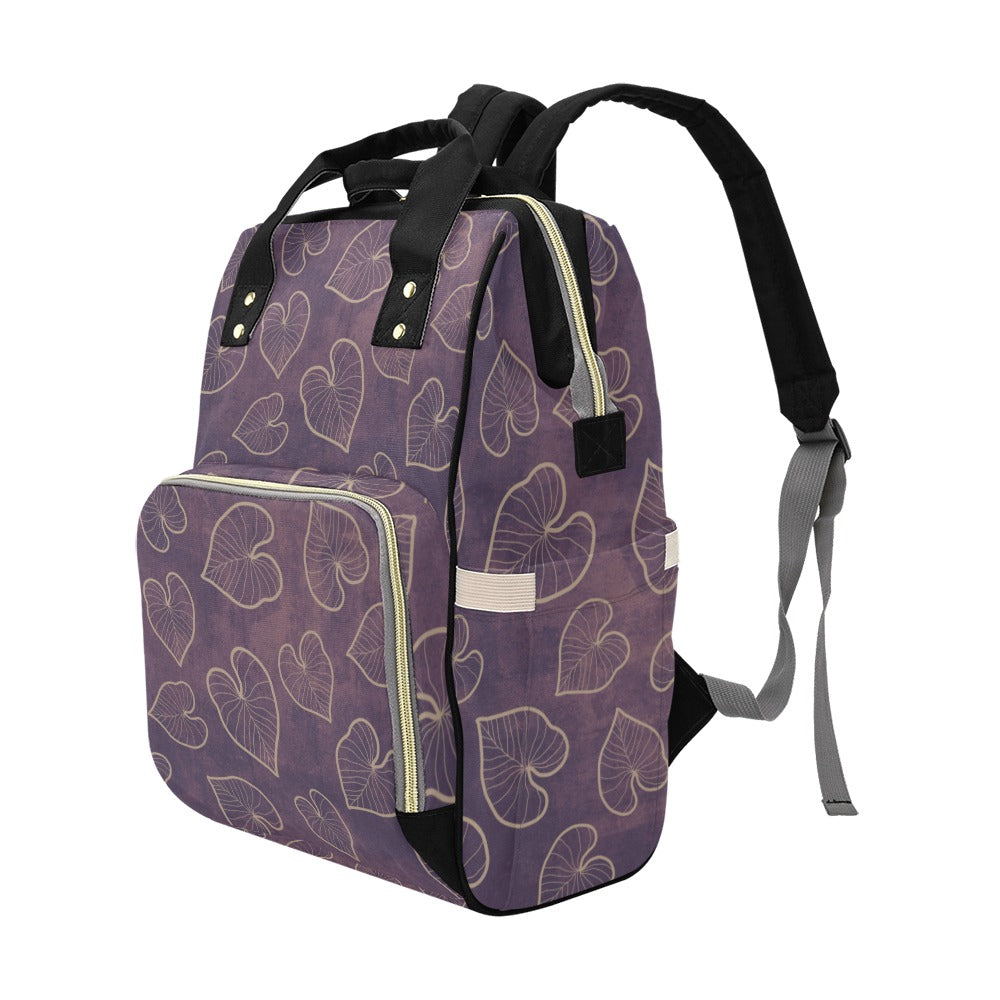 Kalo Taro Lavender Mommy Backpack or Planner Bag - Multi-Function Diaper Backpack/Diaper Bag