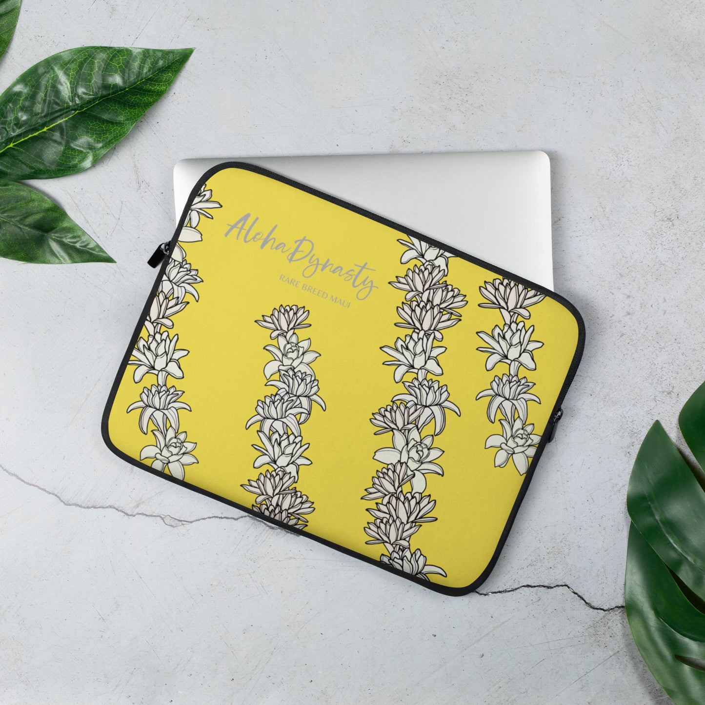 Yellow Tuberose Laptop Sleeve