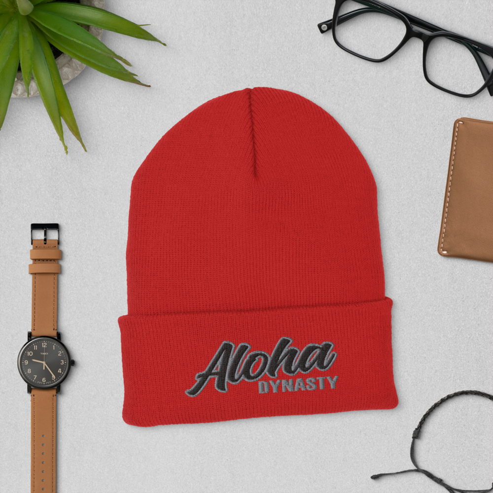 Aloha Dynasty Cuffed Beanie