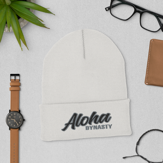 Aloha Dynasty Cuffed Beanie
