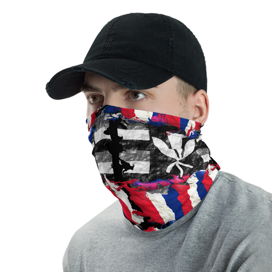 Rare Breed Hae Hawai'i o' Kanaka Maoli Neck Gaiter, Face Cover