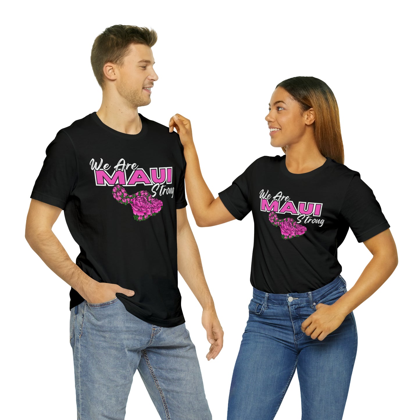 We Are Maui Strong - Unisex Jersey Short Sleeve Tee (Maui Strong Collection, Benefiting those affected by the Maui Fires)