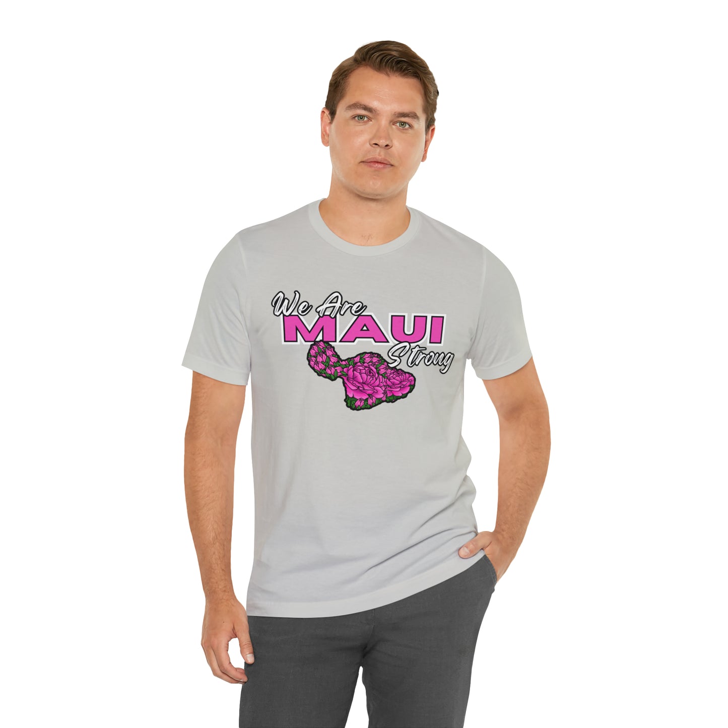 We Are Maui Strong - Unisex Jersey Short Sleeve Tee (Maui Strong Collection, Benefiting those affected by the Maui Fires)