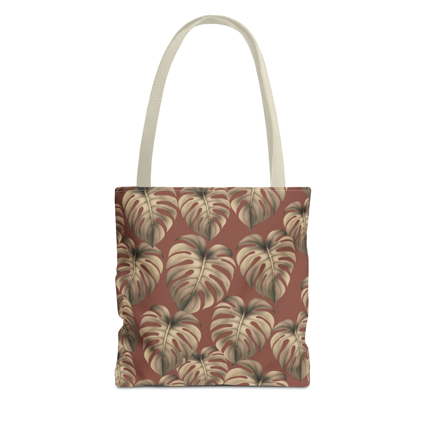 Monstera Mauve Tote Bag