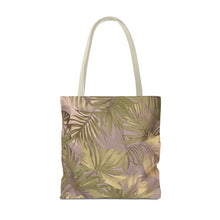 Load image into Gallery viewer, Hawaiian Tropical Print Soft Tones Tote Bag