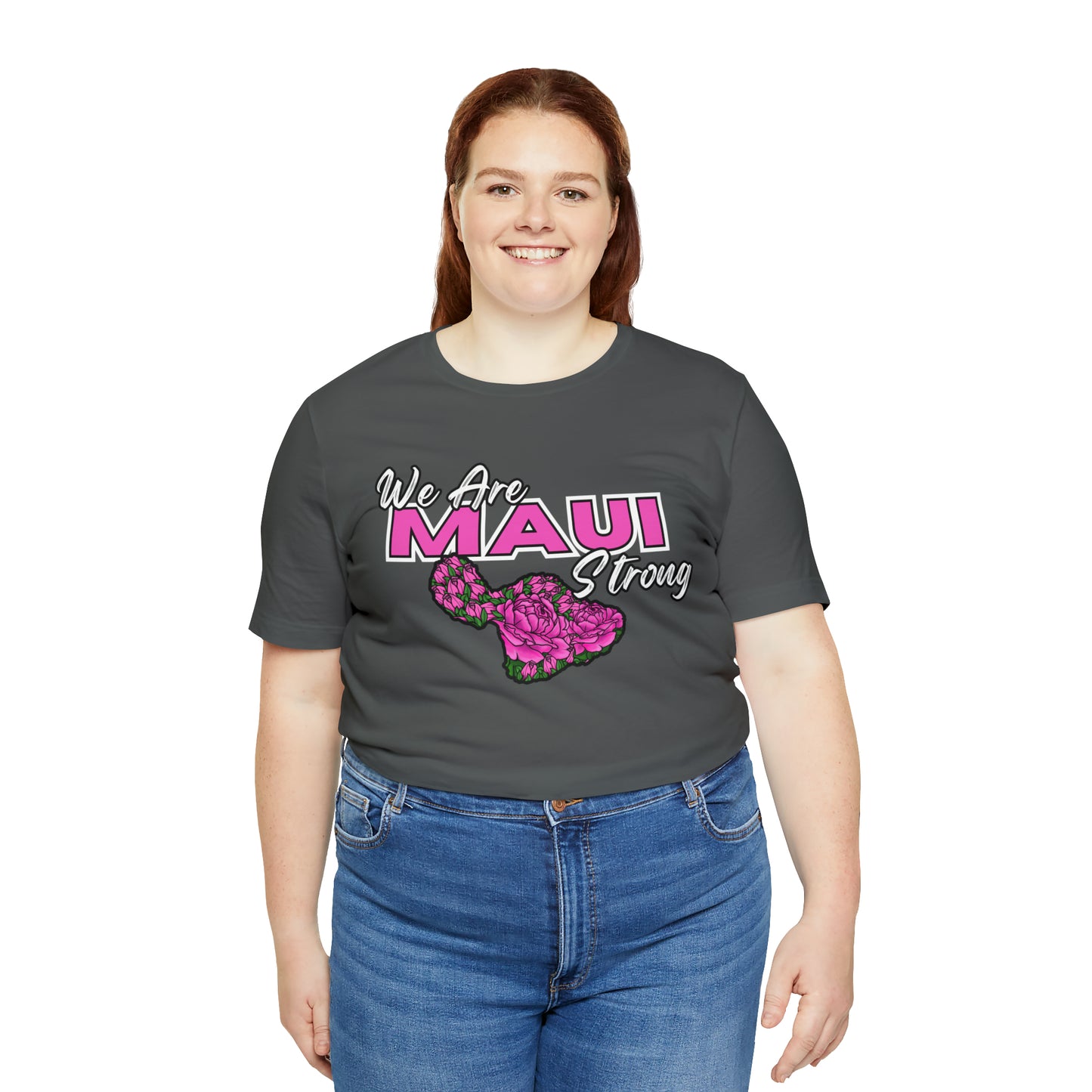 We Are Maui Strong - Unisex Jersey Short Sleeve Tee (Maui Strong Collection, Benefiting those affected by the Maui Fires)