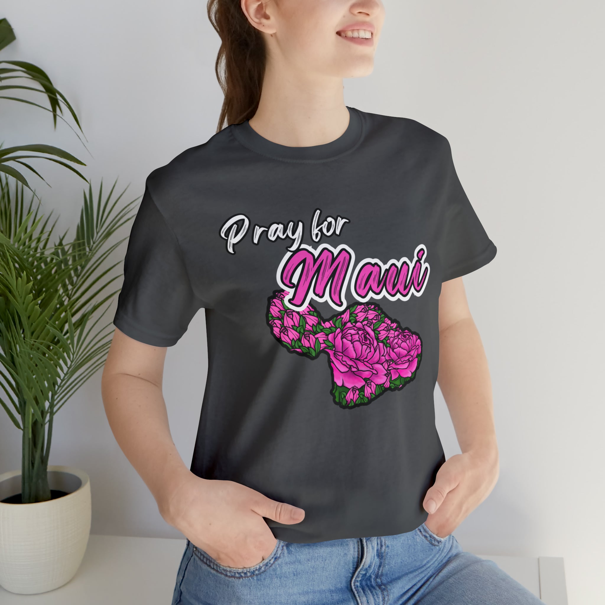 Pray for Maui - Unisex Jersey Short Sleeve Tee
