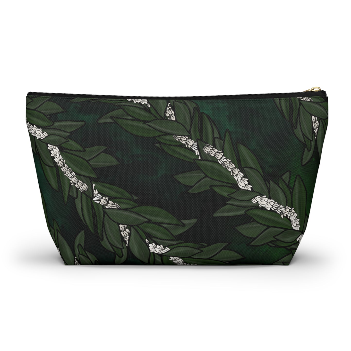 Pikake Maile Lei Accessory Pouch w/ T-Bottom