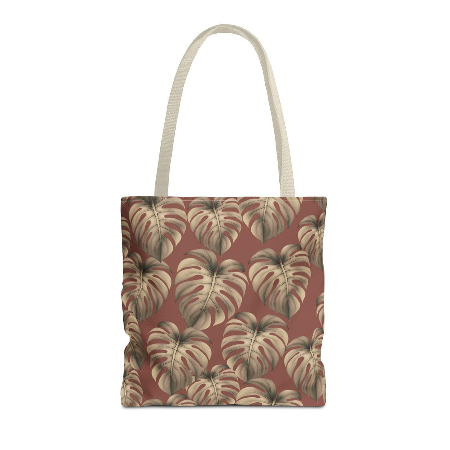 Monstera Mauve Tote Bag