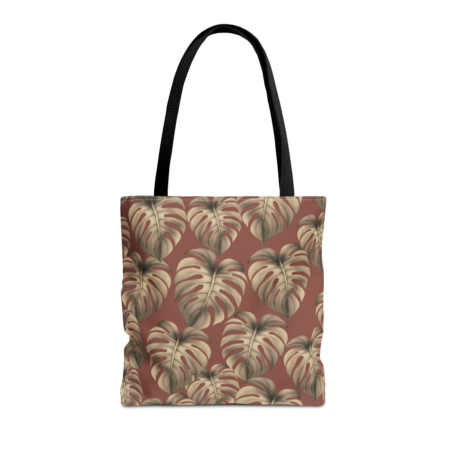 Monstera Mauve Tote Bag