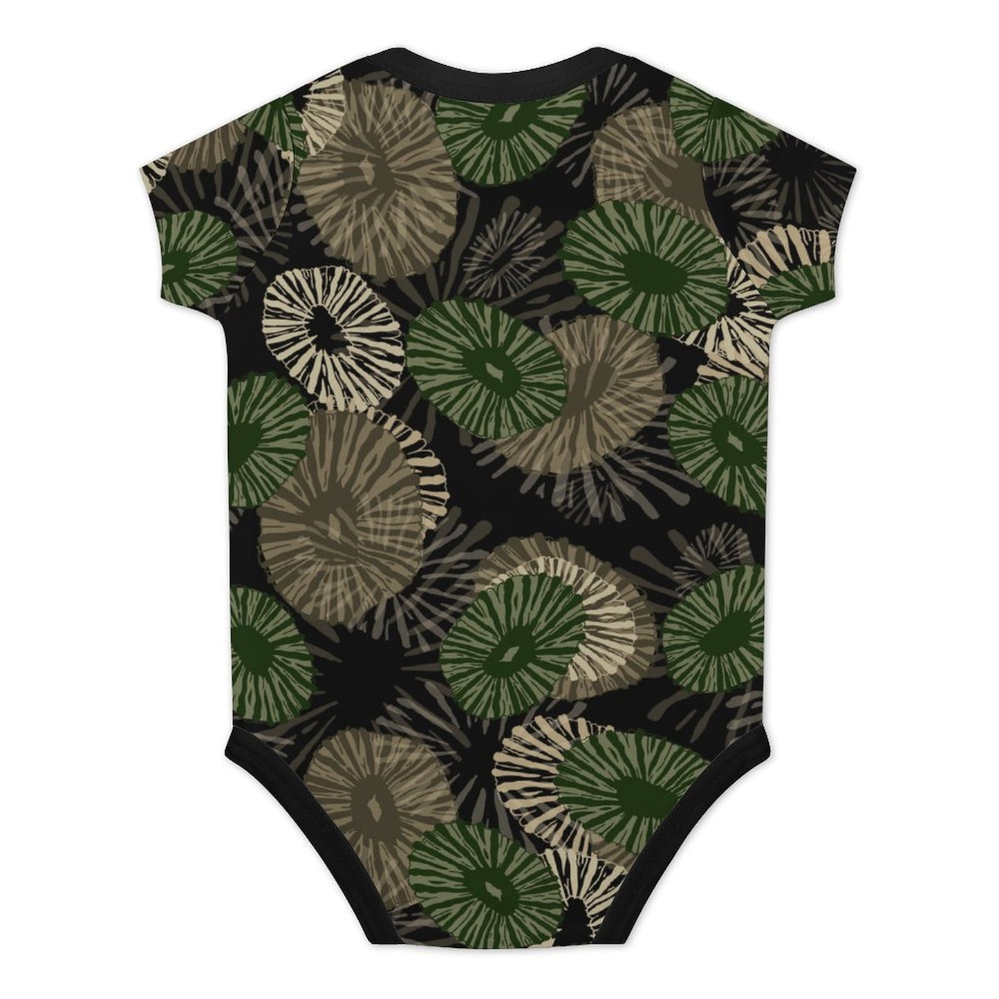 'Opihi Hawaiian Print Baby Onesie - Camouflage