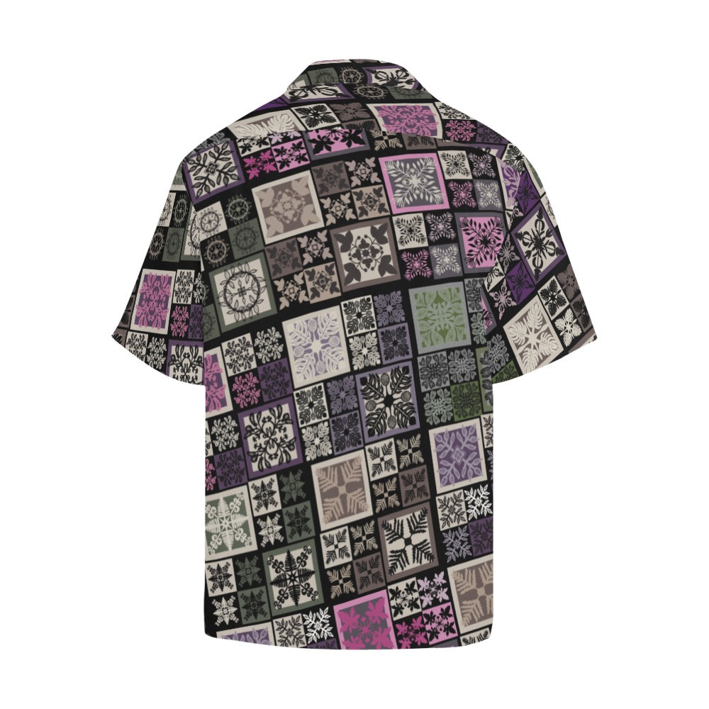 Kapa Kuiki Menʻs Aloha Shirt - Multi Color