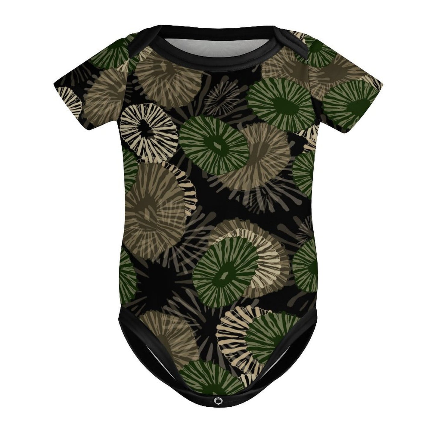 'Opihi Hawaiian Print Baby Onesie - Camouflage