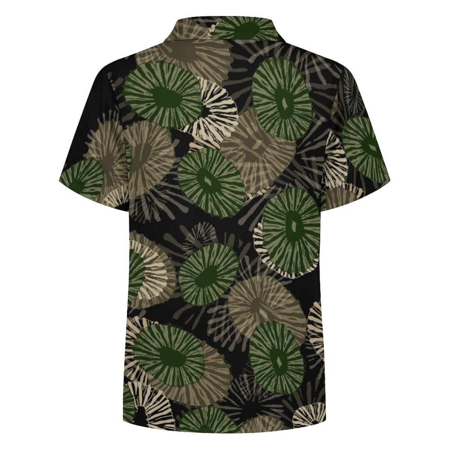 'Opihi Camouflage Hawaiian Print - Keiki Aloha Shirt