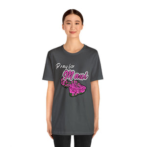 Pray for Maui - Unisex Jersey Short Sleeve Tee