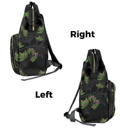 A'ali'i Flower Hawaiian Print Multi-Purpose Backpack