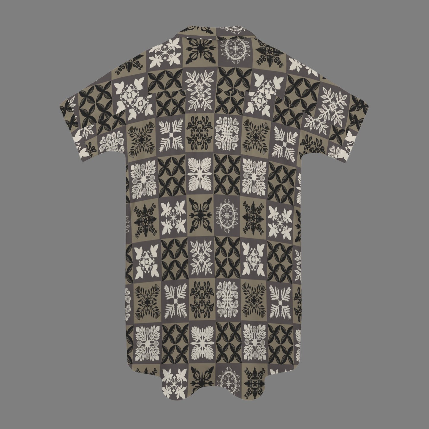 Nani 2.0 Dress - Kapa Kuiki in Taupe, Black and Gray