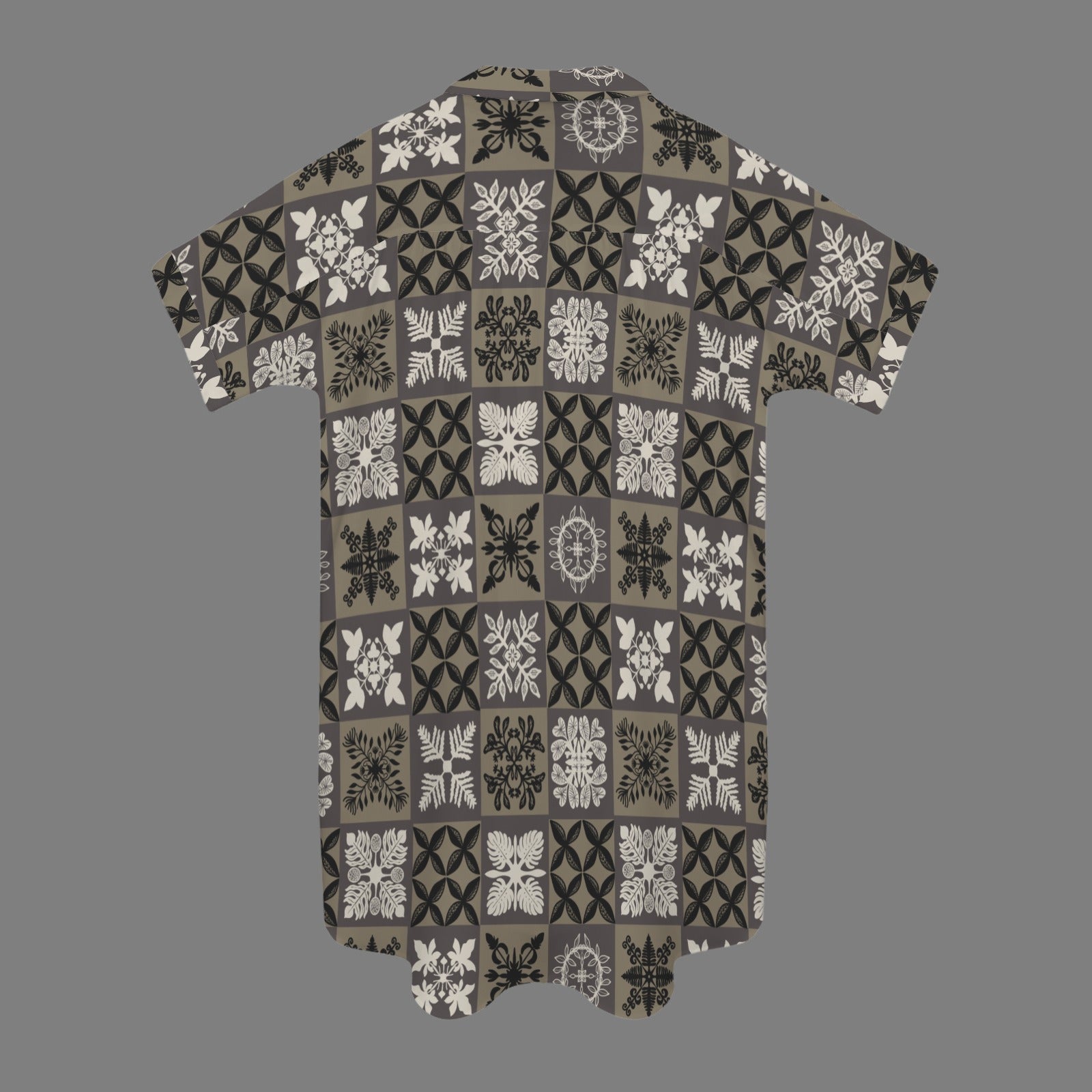 Nani 2.0 Dress - Kapa Kuiki in Taupe, Black and Gray