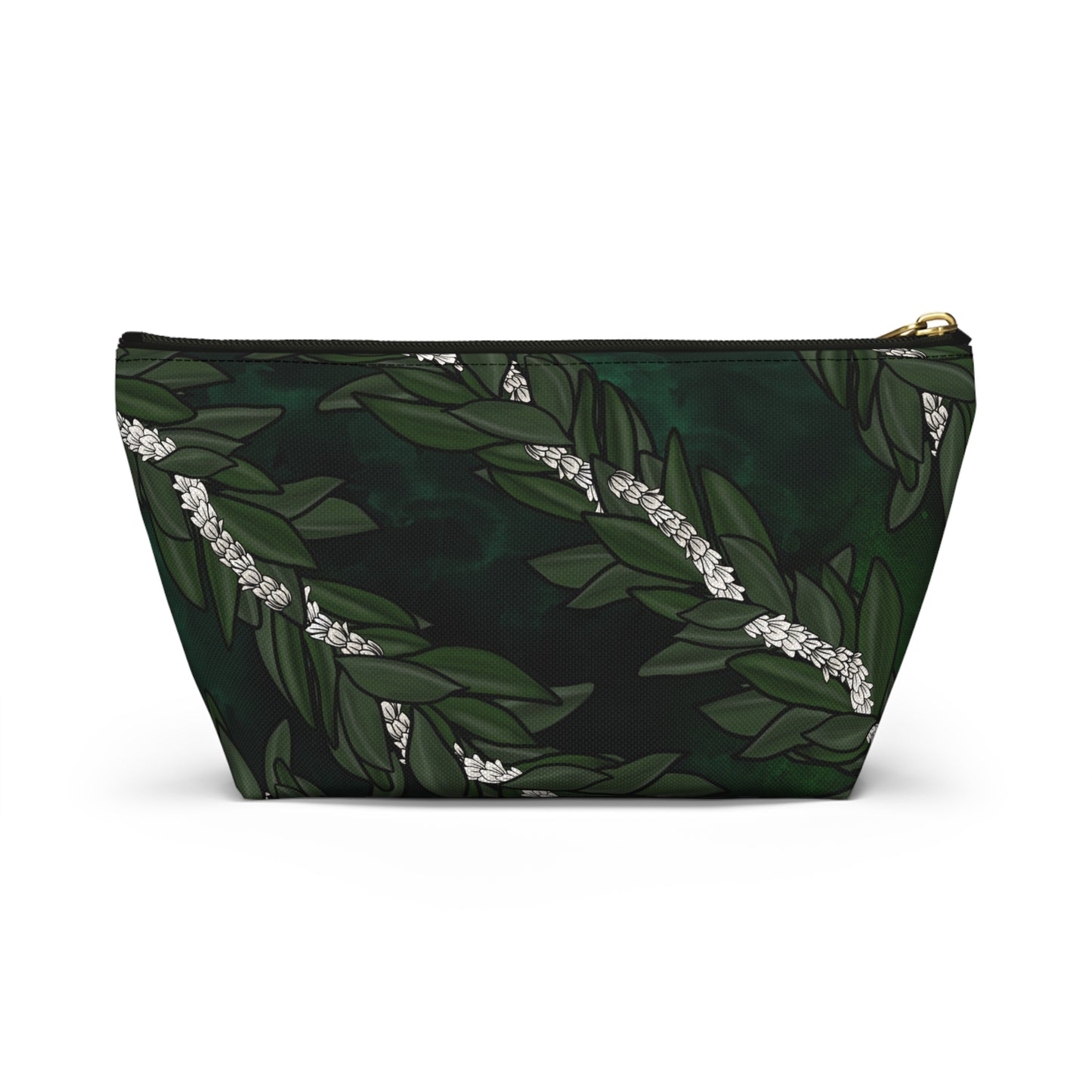 Pikake Maile Lei Accessory Pouch w/ T-Bottom