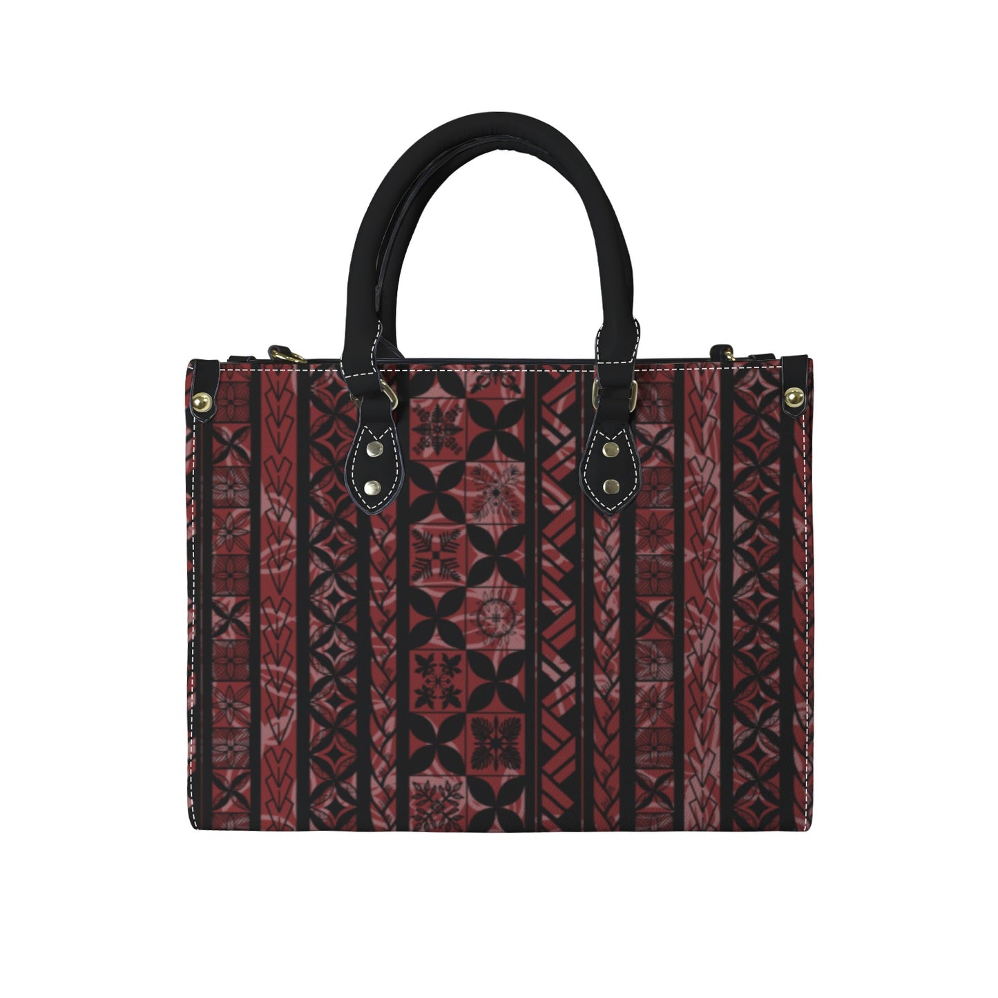 Haunani Tote 2.0 - Kapa Kakau Hawaiian Print, Various colors & Designs - (select one from drop down))