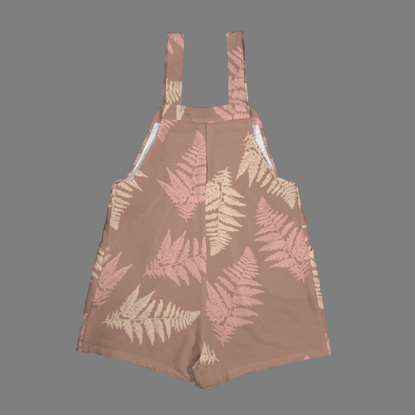 Ku'ulei Romper - Hawaiian Fern Mocha and Mauve