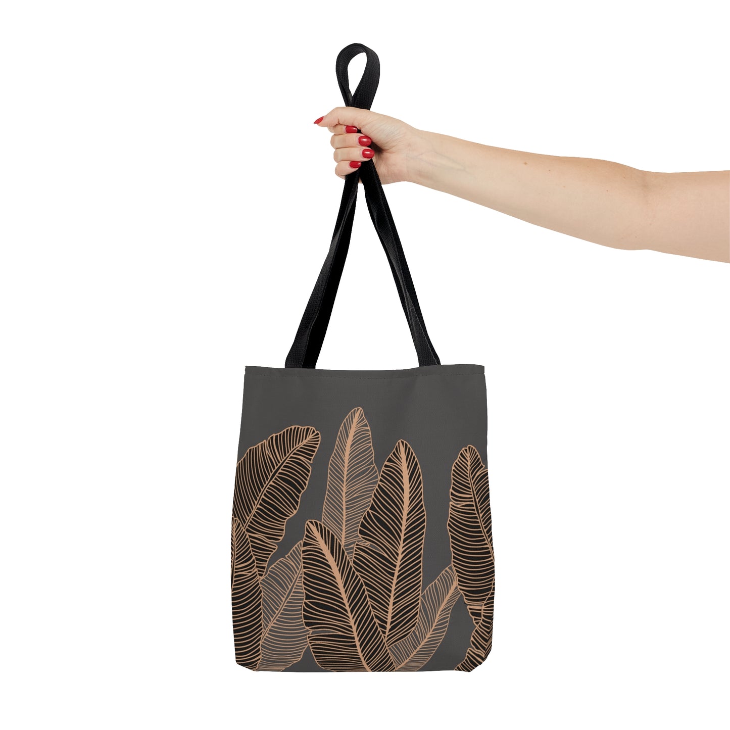 Banana Leaf Hawaiian Print Tote Bag