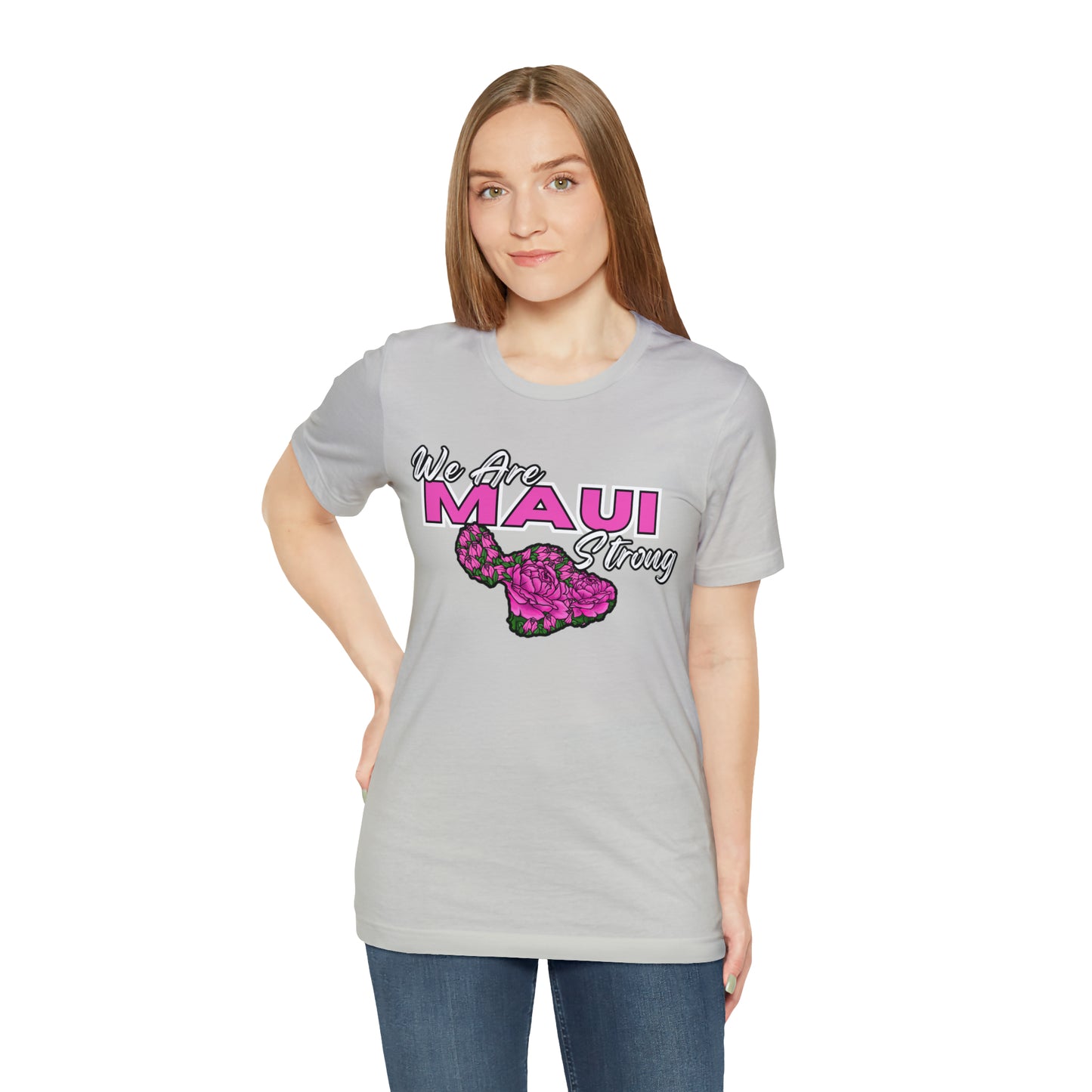 We Are Maui Strong - Unisex Jersey Short Sleeve Tee (Maui Strong Collection, Benefiting those affected by the Maui Fires)