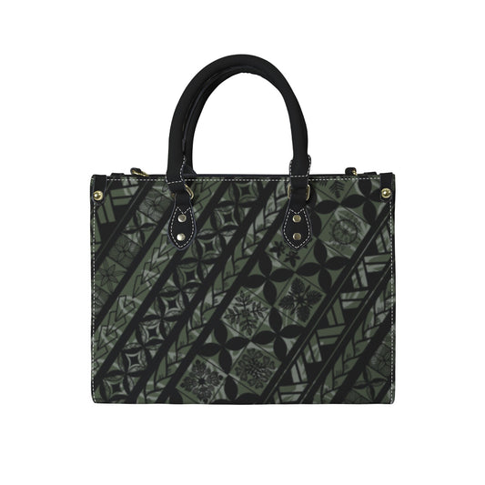 Haunani Tote 2.0 - Kapa Kakau Hawaiian Print, Various colors & Designs - (select one from drop down))