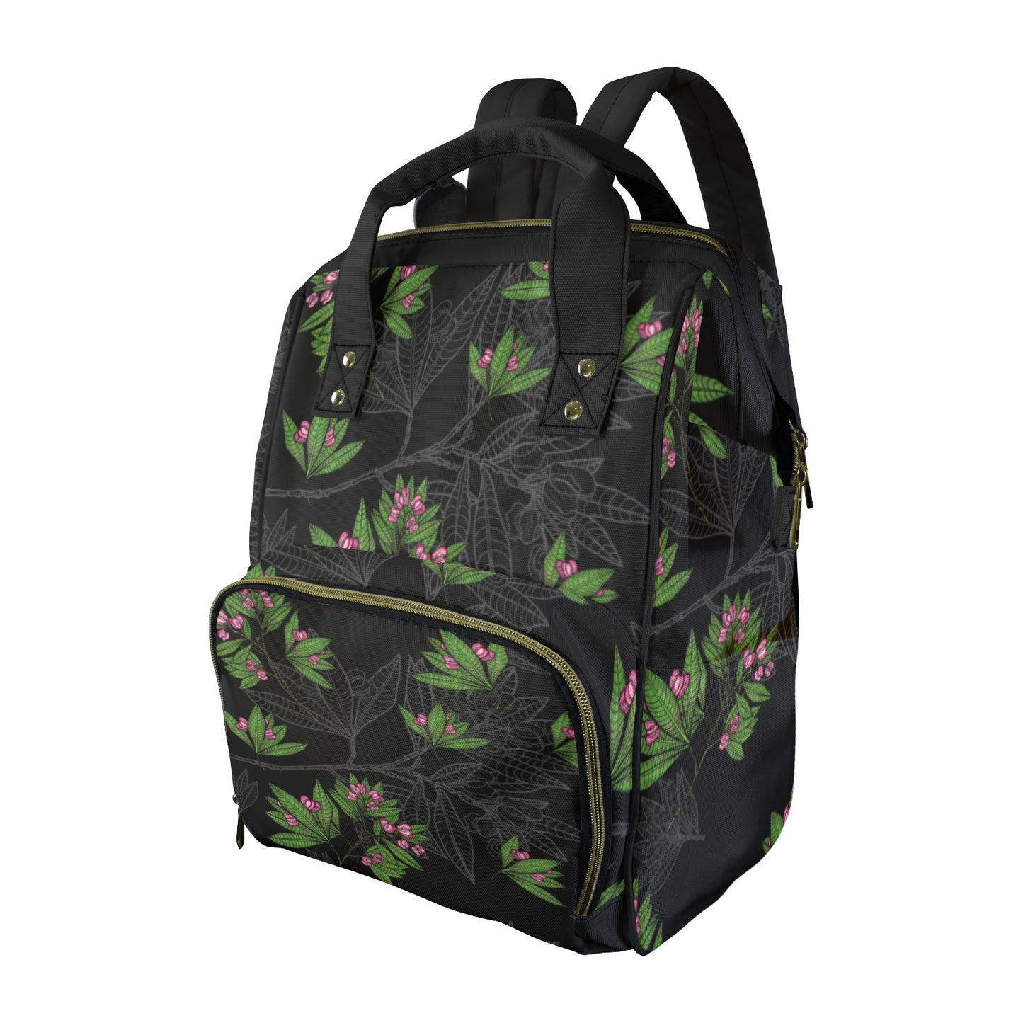 A'ali'i Flower Hawaiian Print Multi-Purpose Backpack