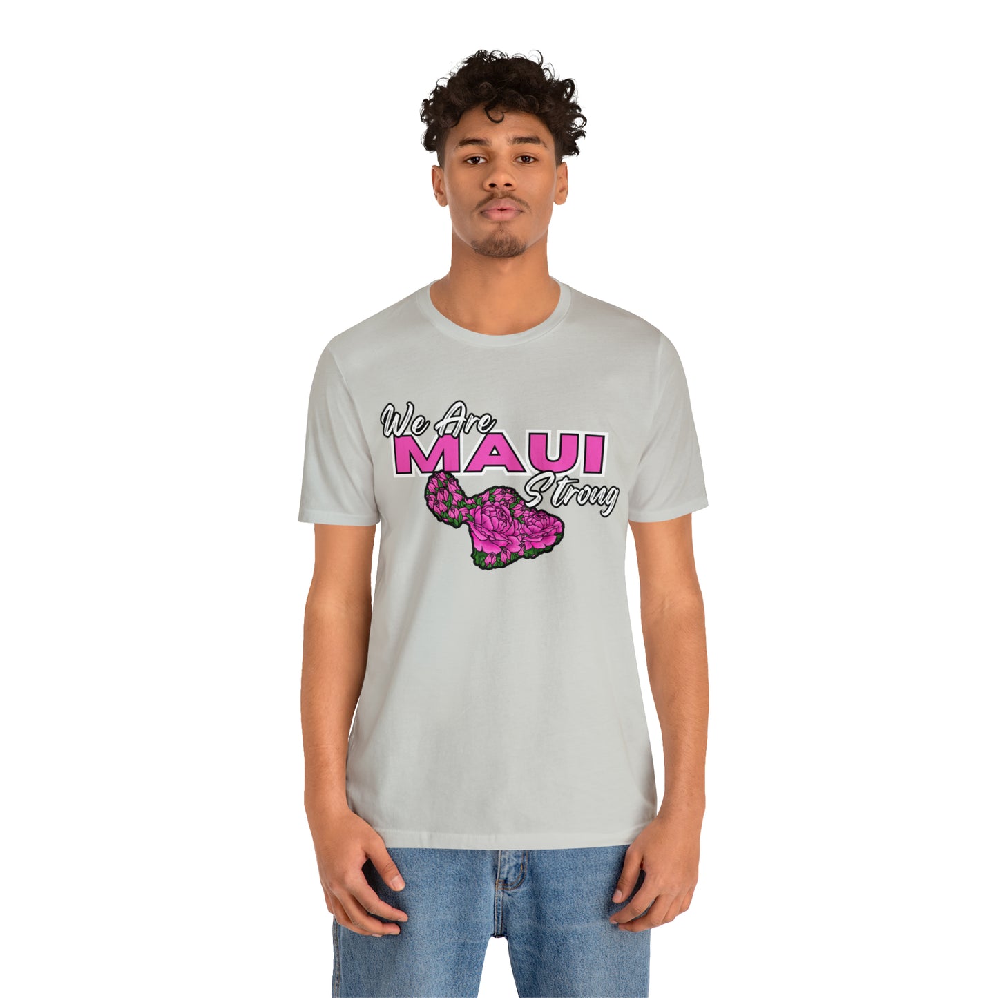 We Are Maui Strong - Unisex Jersey Short Sleeve Tee (Maui Strong Collection, Benefiting those affected by the Maui Fires)