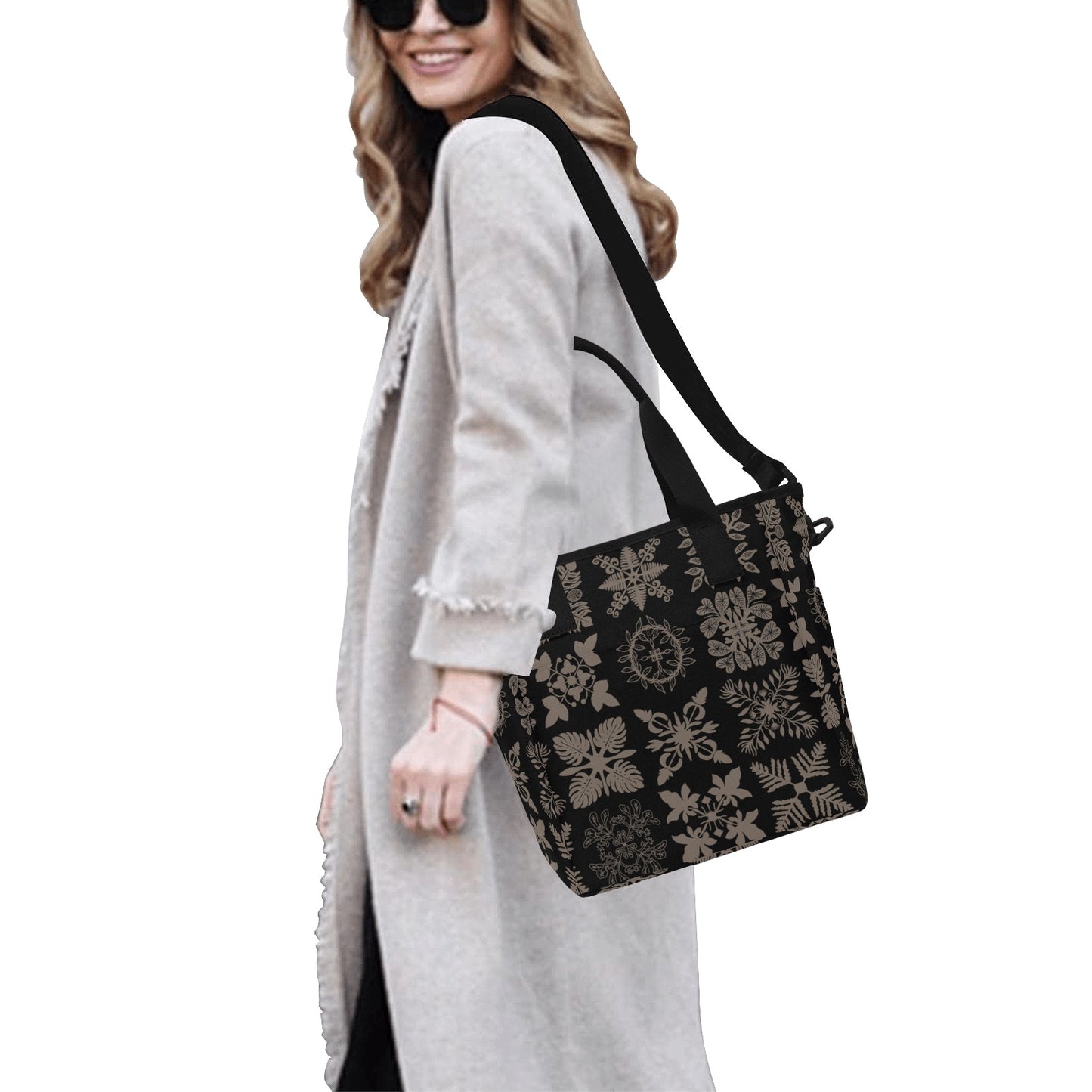 Kapa Kuiki Tote Bag Crossbody with Shoulder Strap