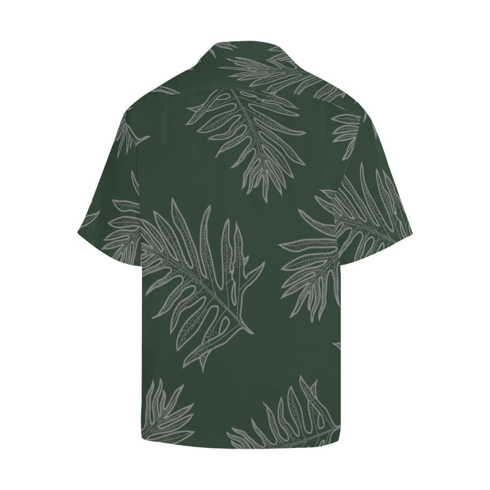 Laua'e Fern Hawaiian Print Men's Aloha Shirt - Green Hawaiian Shirt