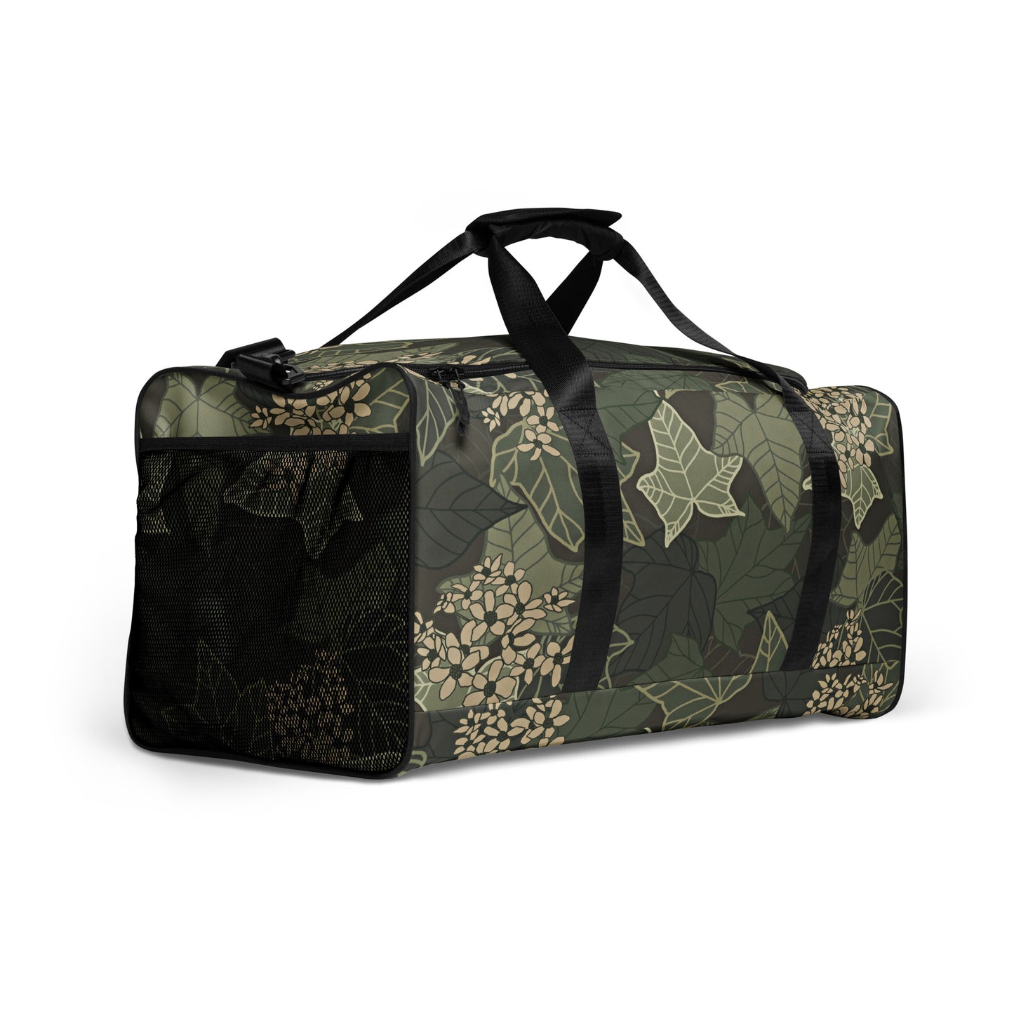 Kukui Nut Hawaiian Print Duffle bag - Large