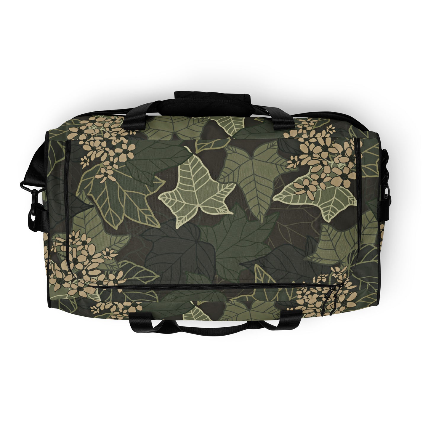 Kukui Nut Hawaiian Print Duffle bag - Large