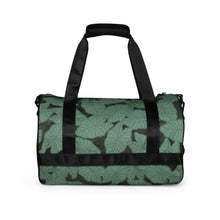 Load image into Gallery viewer, Kalo Taro Hawaiian Print Green Watercolor  Gym Bag | Duffle Bag