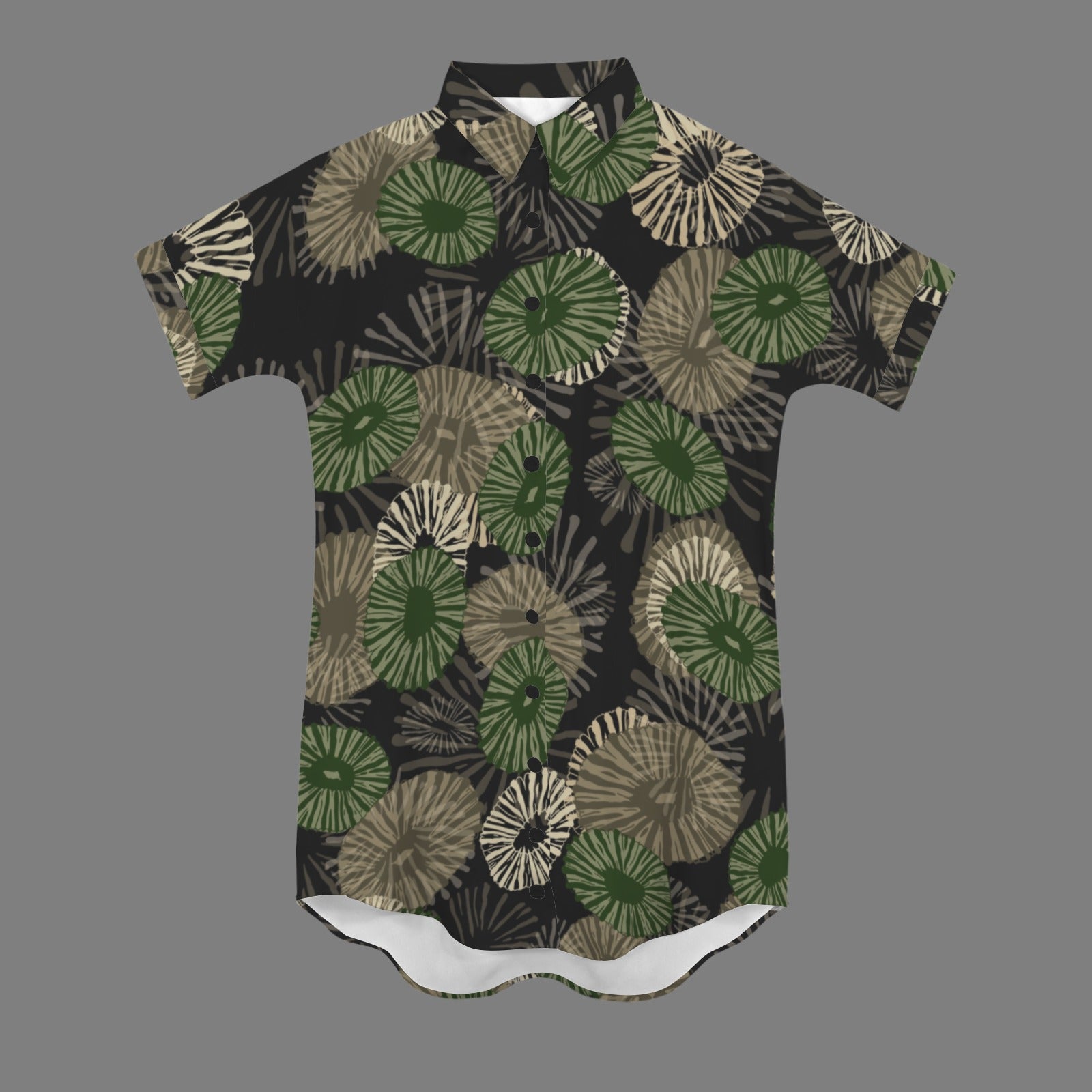 'Opihi Hawaiian Print Nani 2.0 Dress - Camouflage