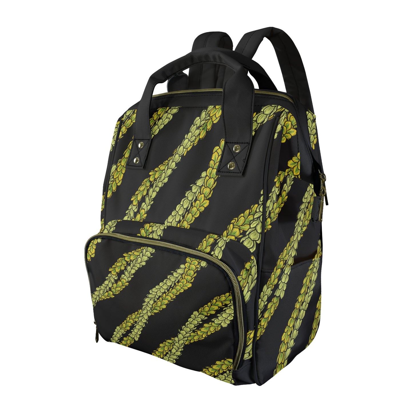 Pakalana Lei Hawaiian Print Multi-Function Backpack