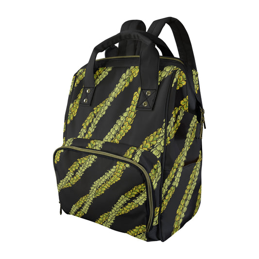 Pakalana Lei Hawaiian Print Multi-Function Backpack