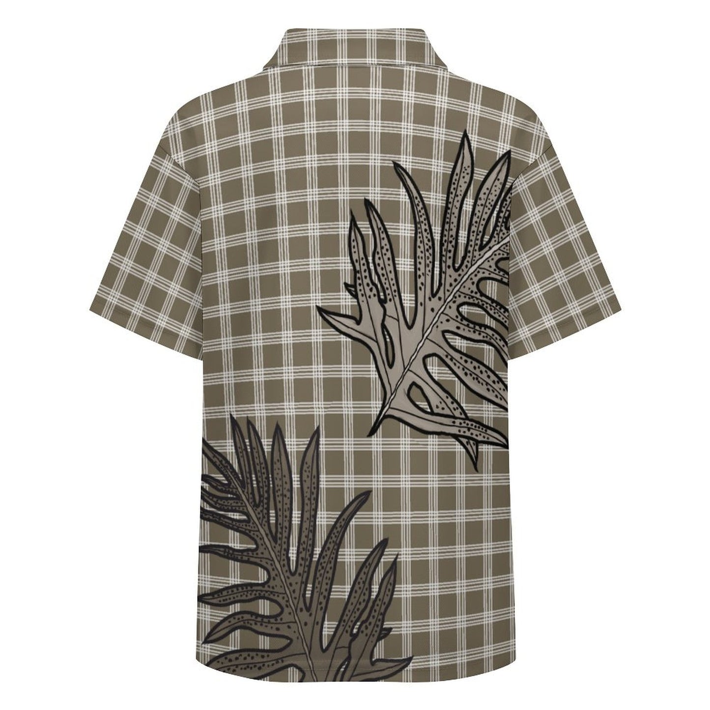 Palaka and Laua'e Keiki Polo Shirt - Taupe
