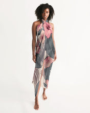 Load image into Gallery viewer, Hibiscus Hawaiian Print in Soft Tones Pareo Sarong