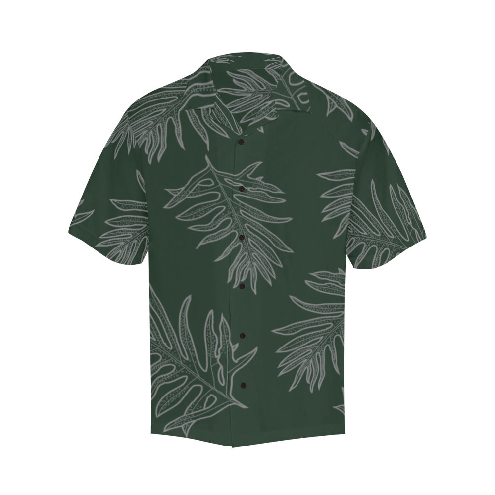 Laua'e Fern Hawaiian Print Men's Aloha Shirt - Green Hawaiian Shirt