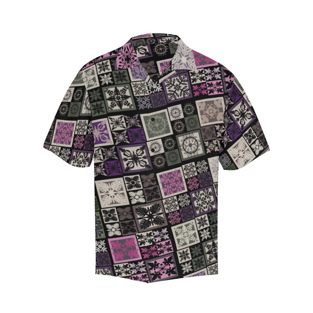 Kapa Kuiki Menʻs Aloha Shirt - Multi Color