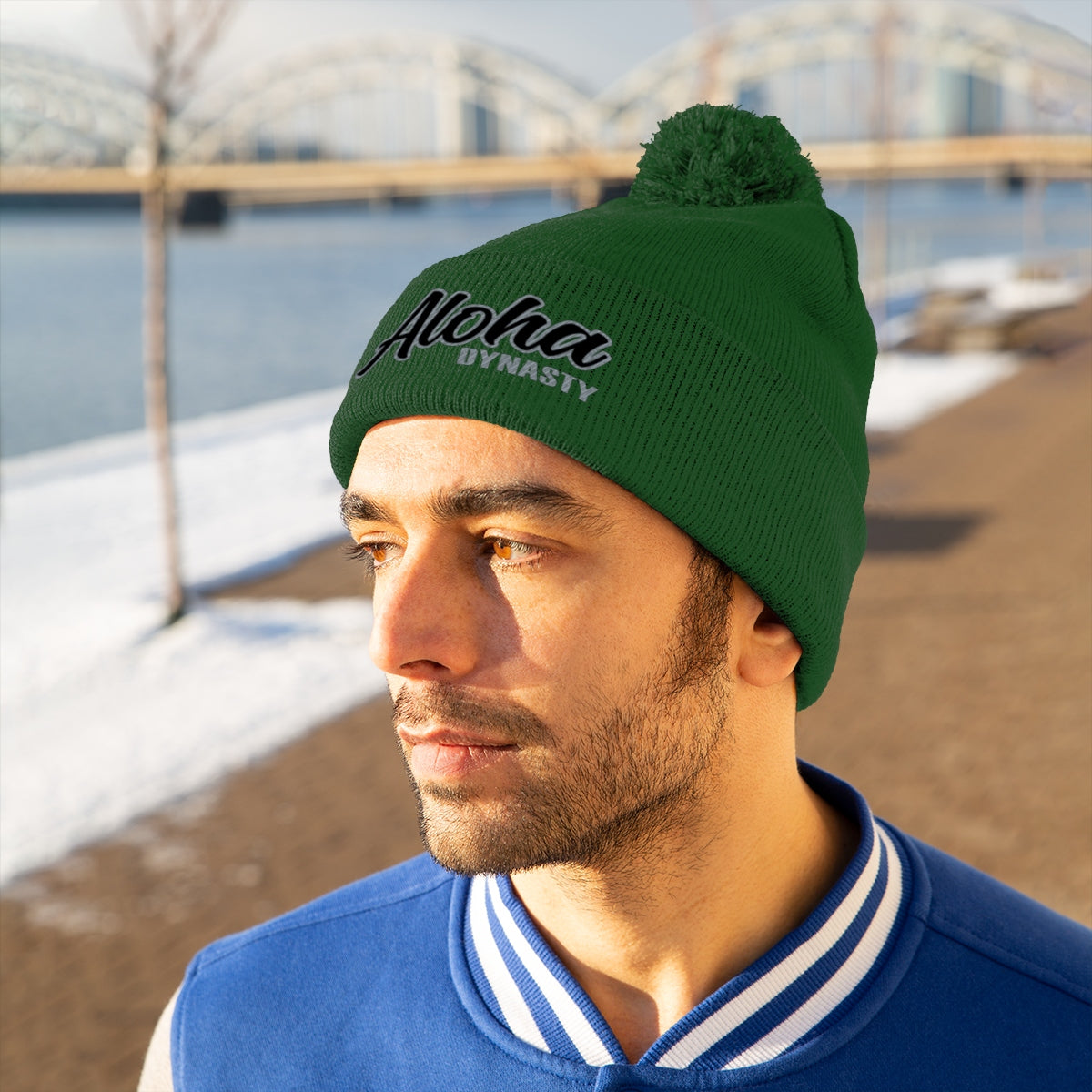 Aloha Dynasty Rare Breed Pom Pom Beanie