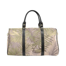 Load image into Gallery viewer, Hawaiian Tropical Print Soft Tones Water-resistant Travel Duffle Bag - Large